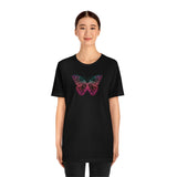 Pixelized Butterfly - Jersey Short Sleeve Tee