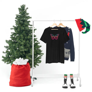 Pixelized Butterfly - Jersey Short Sleeve Tee