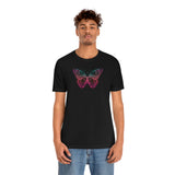 Pixelized Butterfly - Jersey Short Sleeve Tee