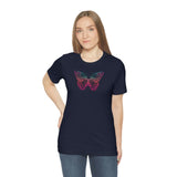 Pixelized Butterfly - Jersey Short Sleeve Tee