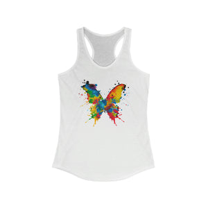 Butterfly Expression - Women's Ideal Racerback Tank