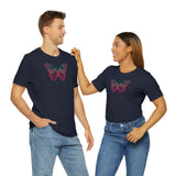 Pixelized Butterfly - Jersey Short Sleeve Tee