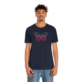 Pixelized Butterfly - Jersey Short Sleeve Tee