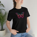 Pixelized Butterfly - Jersey Short Sleeve Tee