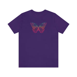 Pixelized Butterfly - Jersey Short Sleeve Tee