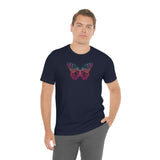 Pixelized Butterfly - Jersey Short Sleeve Tee