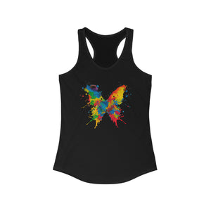 Butterfly Expression - Women's Ideal Racerback Tank