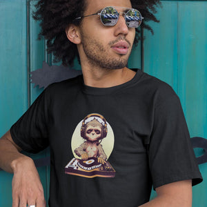 DJ Sloth - Premium Unisex Crewneck T-shirt