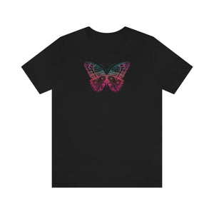 Pixelized Butterfly - Jersey Short Sleeve Tee