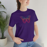 Pixelized Butterfly - Jersey Short Sleeve Tee