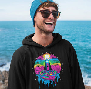 Liquid Lighthouse - Classic Men's Pullover Hoodie