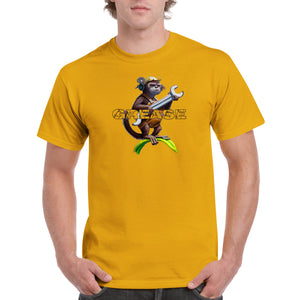 Grease Monkey - Heavyweight Unisex Crewneck T-shirt