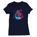 Universal Owl - Premium Womens Crewneck T-shirt