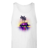 Synthwave Surfs Up - Premium Unisex Tank Top