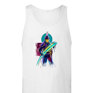 Cyber Samurai - Premium Unisex Tank Top
