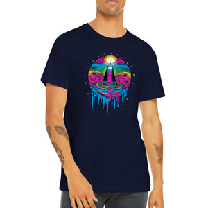 Liquid Lighthouse - Premium Unisex Crewneck T-shirt