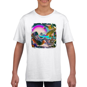 Astrocation - Classic Kids Crewneck T-shirt