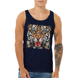 Pixelated Tiger - Premium Unisex Tank Top