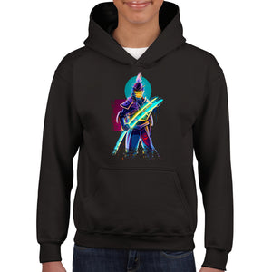 Cyber Samurai - Classic Kids Pullover Hoodie