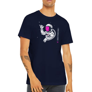 Hang Loose Astronaut - Premium Unisex Crewneck T-shirt