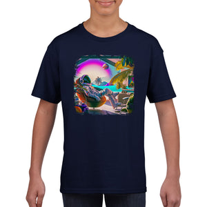 Astrocation - Classic Kids Crewneck T-shirt