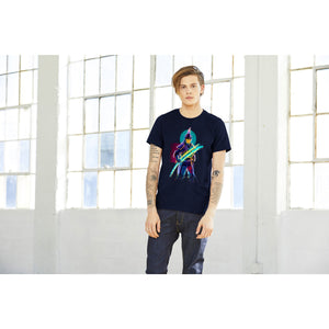 Cyber Samurai - Premium Unisex Crewneck T-shirt