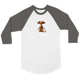 Now Must Stay - Unisex 3/4 sleeve Raglan T-shirt
