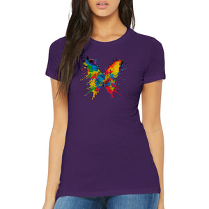 Butterfly Expression - Premium Womens Crewneck T-shirt