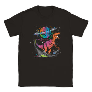 Intergalactic Dino - Classic Kids Crewneck T-shirt
