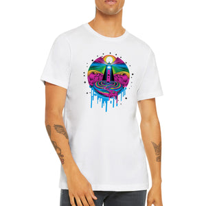 Liquid Lighthouse - Premium Unisex Crewneck T-shirt