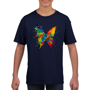 Butterfly Expression - Classic Kids Crewneck T-shirt