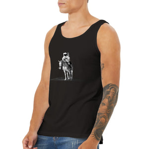 Horseback Astronaut - Premium Unisex Tank Top