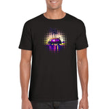 Synthwave Surfs up - Classic Unisex Crewneck T-shirt