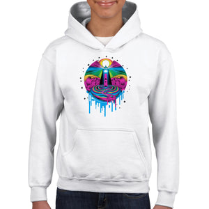 Liquid Lighthouse - Classic Kids Pullover Hoodie
