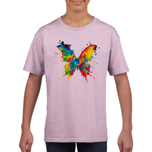 Butterfly Expression - Classic Kids Crewneck T-shirt