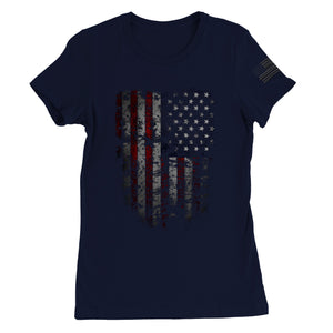 American Dream - Premium Womens Crewneck T-shirt