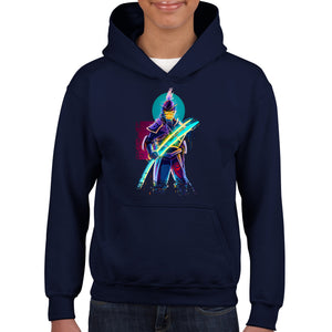 Cyber Samurai - Classic Kids Pullover Hoodie