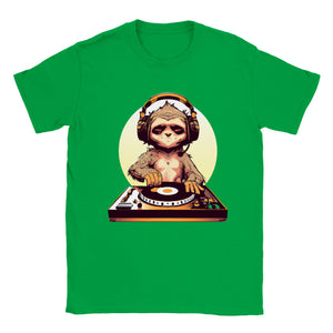 DJ Sloth - Classic Kids Crewneck T-shirt