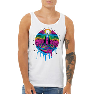 Liquid Lighthouse - Premium Unisex Tank Top