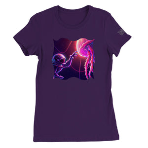 Space Jelly - Premium Womens Crewneck T-shirt