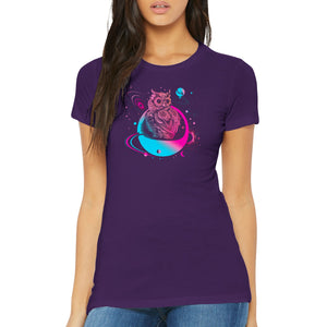 Universal Owl - Premium Womens Crewneck T-shirt