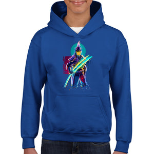 Cyber Samurai - Classic Kids Pullover Hoodie