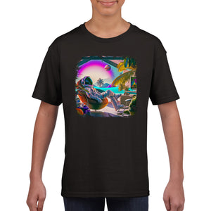 Astrocation - Classic Kids Crewneck T-shirt