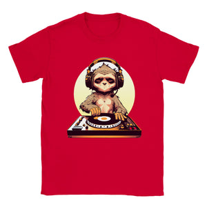 DJ Sloth - Classic Kids Crewneck T-shirt