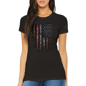 American Dream - Premium Womens Crewneck T-shirt
