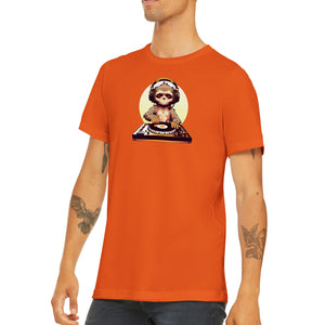 DJ Sloth - Premium Unisex Crewneck T-shirt