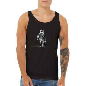 Horseback Astronaut - Premium Unisex Tank Top