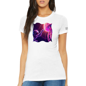 Space Jelly - Premium Womens Crewneck T-shirt
