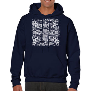 Pattern within A Patter - Classic Unisex Pullover Hoodie