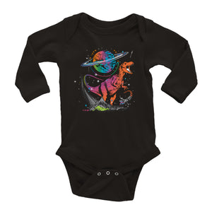 Intergalactic Dino - Classic Baby Long Sleeve Bodysuit